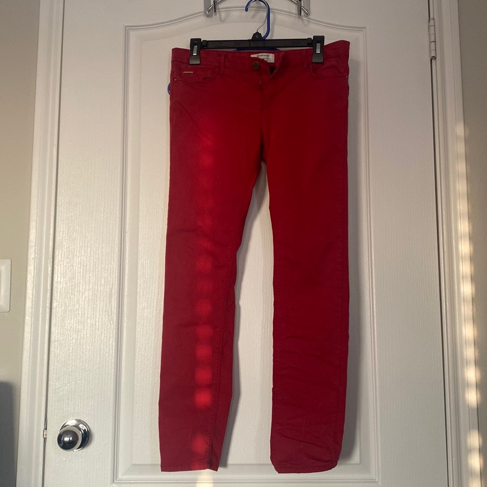 Red pants
